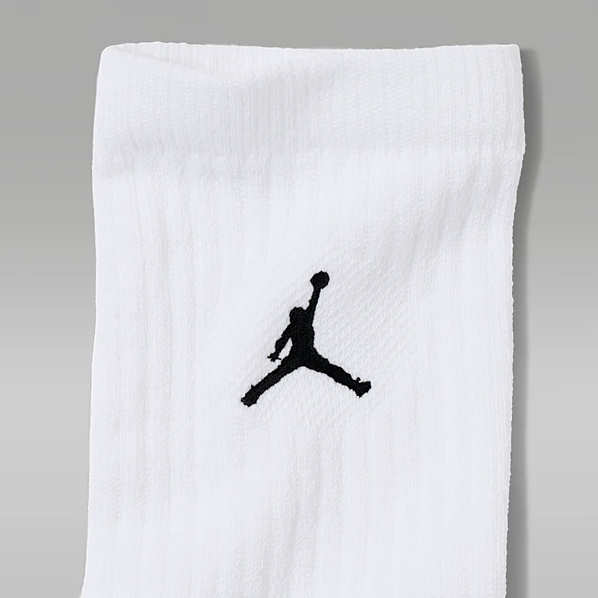 NIKE Jordan — Everyday Crew Socks (3 pairs) - Image 2
