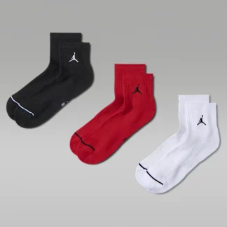 NIKE Jordan — Everyday Ankle Socks (3 Pairs)