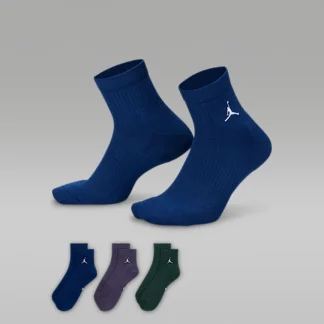 NIKE ジョーダン — エブリデイ アンクル ソックス (3足)