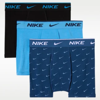 NIKE  — ジュニア Dri-FIT エブリデイ コットン プリント ボクサーブリーフ (3枚)