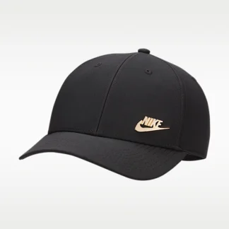 NIKE Dri-FIT Club — Structured Metal Logo Cap