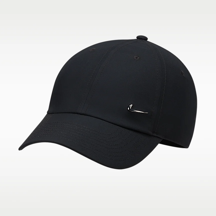 NIKE Dri-FIT Club — Unstructured Metal Swoosh Cap