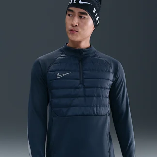 NIKE アカデミー ウィンター ウォリアー — メンズ Therma-FIT 1/2ジップ サッカートップ