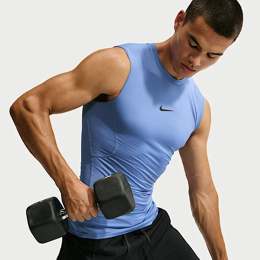 NIKE プロ — メンズ Dri-FIT タイト ノースリーブ フィットネストップ - Image 3