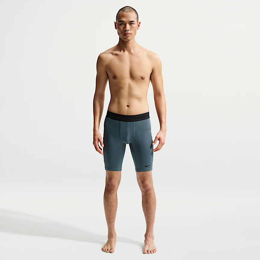 NIKE プロ — メンズ Dri-FIT フィットネス ロングショートパンツ