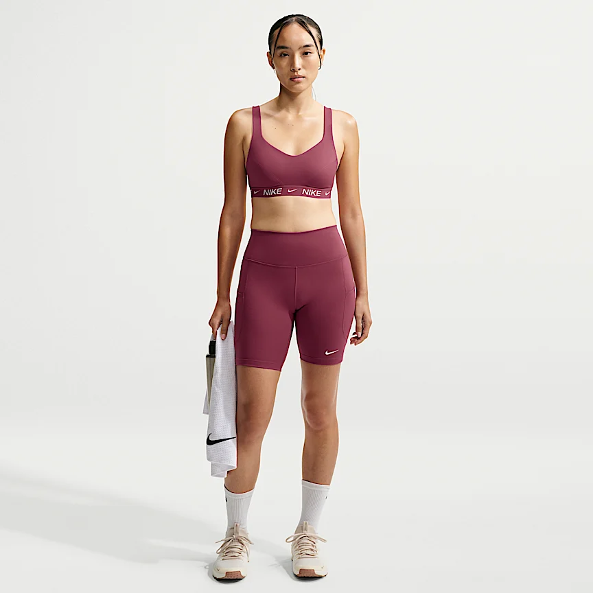 NIKE インディ ハイ サポート — ウィメンズ パッディド アジャスタブル スポーツブラ - Image 4
