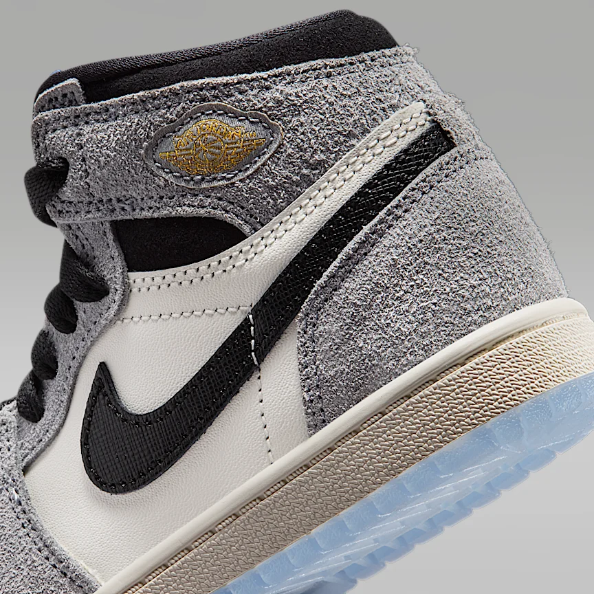 NIKE Jordan 1 Retro HIGH OG "Black & White" — Little Kids' Shoes - Image 8