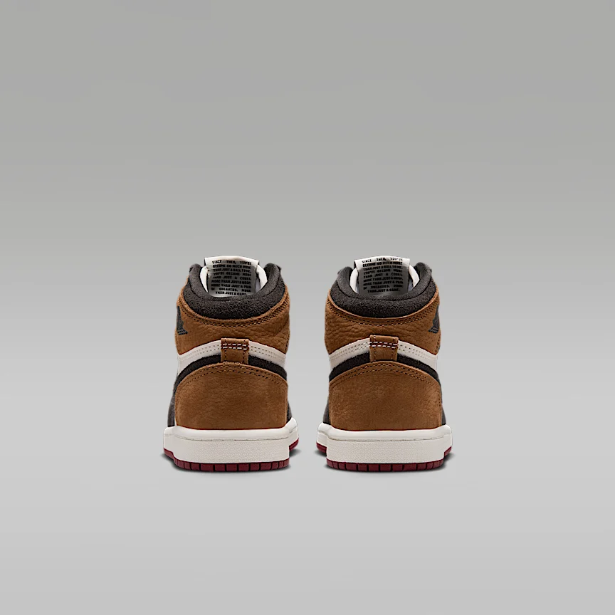 NIKE Jordan 1 Retro High OG "Love Letter" — Little Kids' Shoes - Image 6