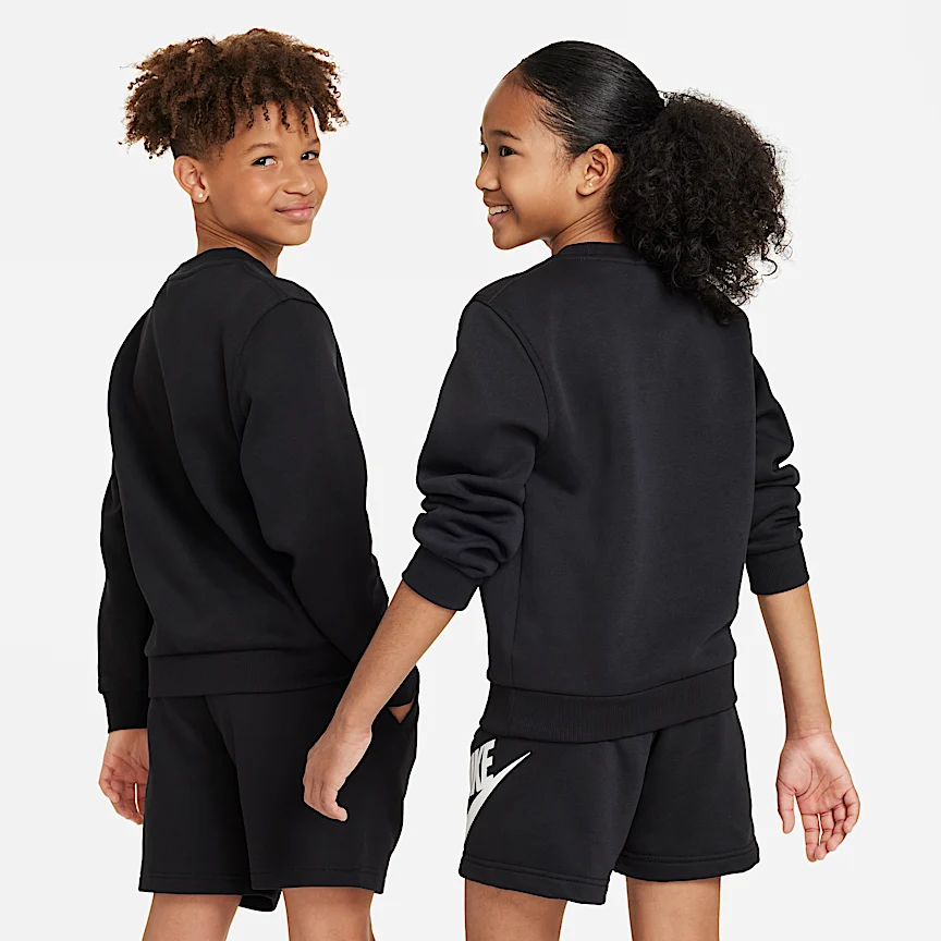 NIKE Sportswear Club Fleece — Big Kids' Sweatshirt - Image 2
