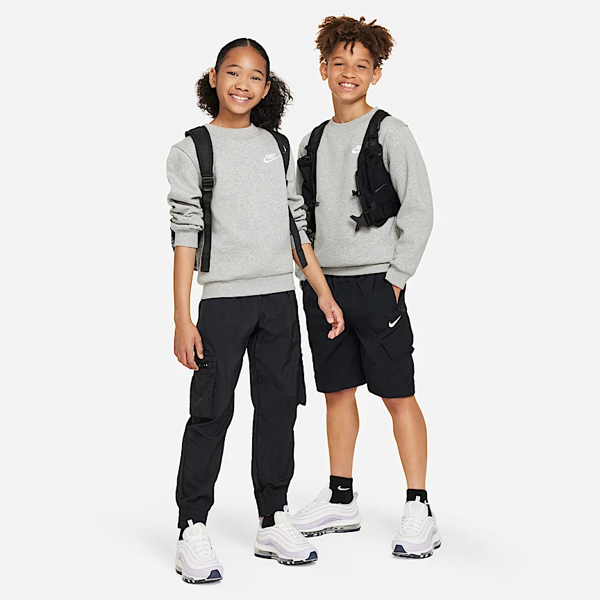 NIKE スポーツウェア クラブ フリース — ジュニアスウェットシャツ - Image 4