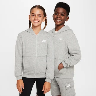 NIKE Club Fleece — Junior Furenchi Terry Full-Zip Hoodie