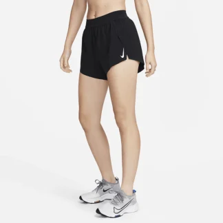 NIKE エアロスイフト — ウィメンズ Dri-FIT ADV ミッドライズ 8cm ランニングショートパンツ (インナー付き)
