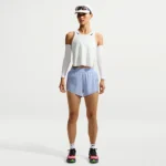 NIKE エアロスイフト — ウィメンズ Dri-FIT ADV ミッドライズ 8cm ランニングショートパンツ (インナー付き)