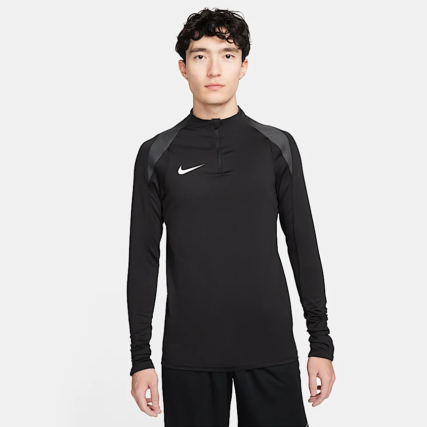 NIKE ストライク — メンズ Dri-FIT サッカー 1/2ジップ ドリルトップ