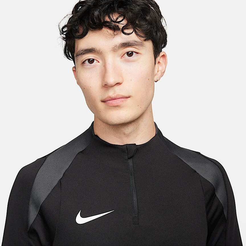 NIKE ストライク — メンズ Dri-FIT サッカー 1/2ジップ ドリルトップ - Image 3