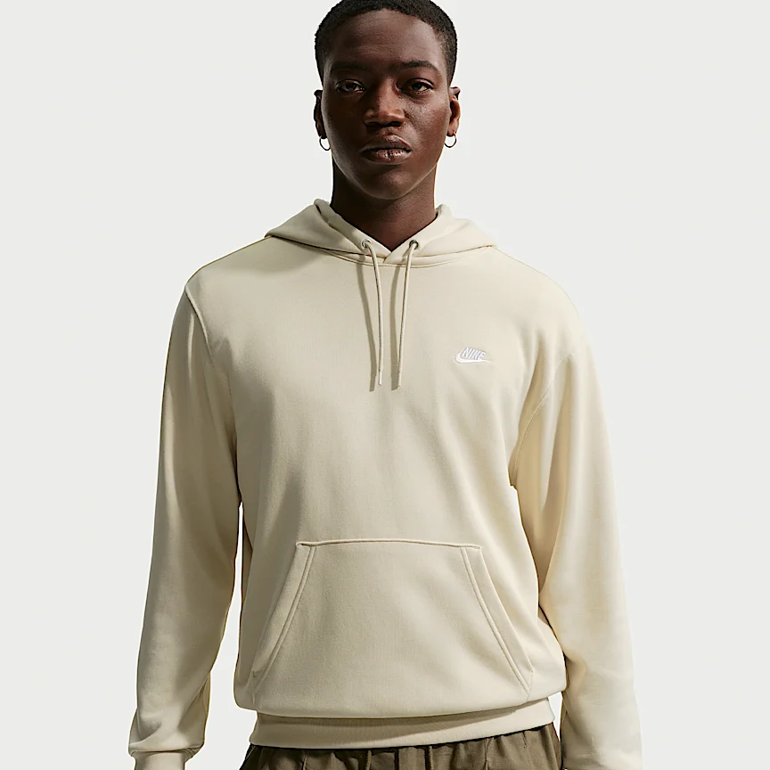 NIKE クラブ — メンズ フレンチテリー プルオーバー パーカー