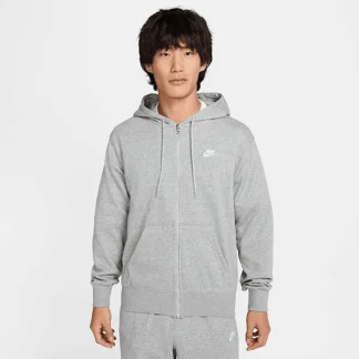 NIKE クラブ — メンズ フルジップ フレンチ テリー パーカー