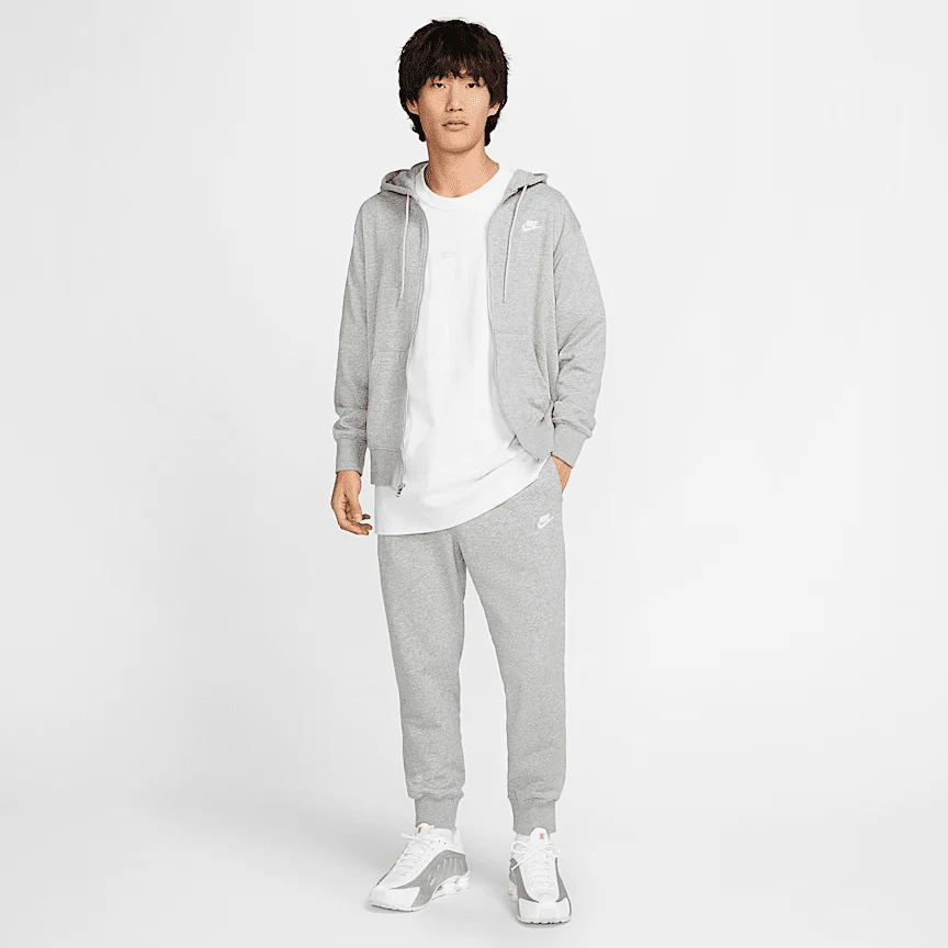 NIKE クラブ — メンズ フルジップ フレンチ テリー パーカー - Image 7