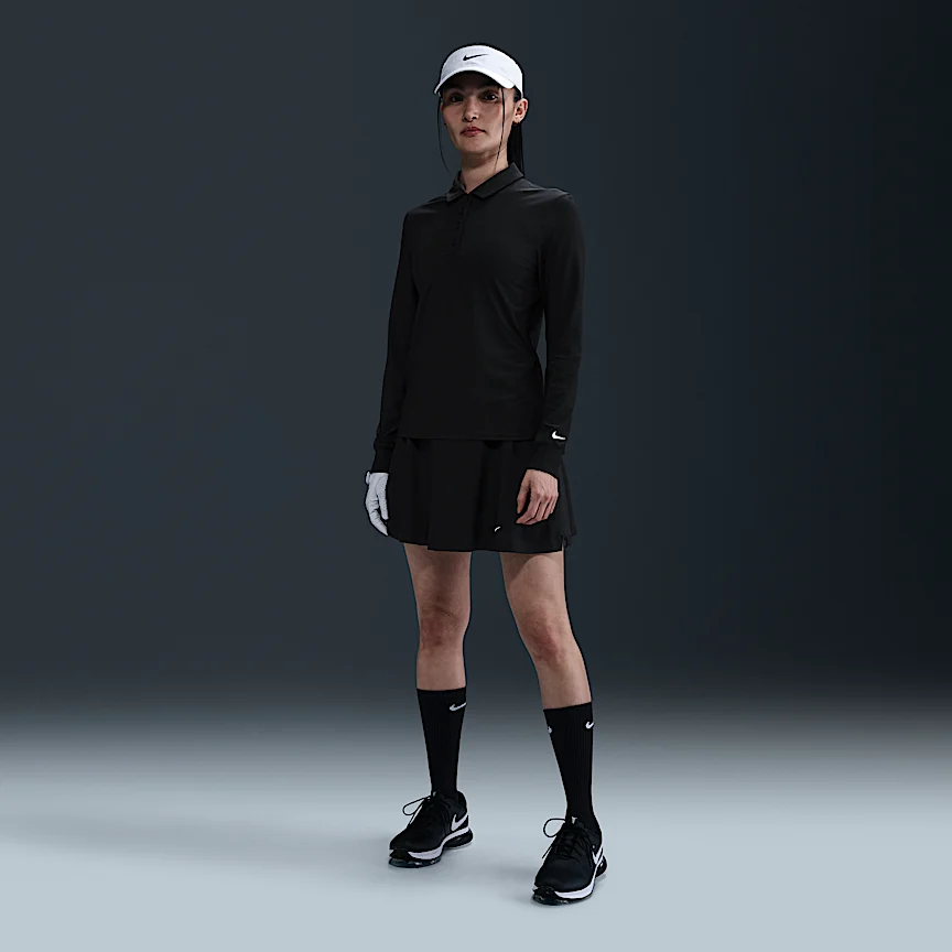 NIKE ビクトリー — ウィメンズ Dri-FIT ロングスリーブ ポロ - Image 4