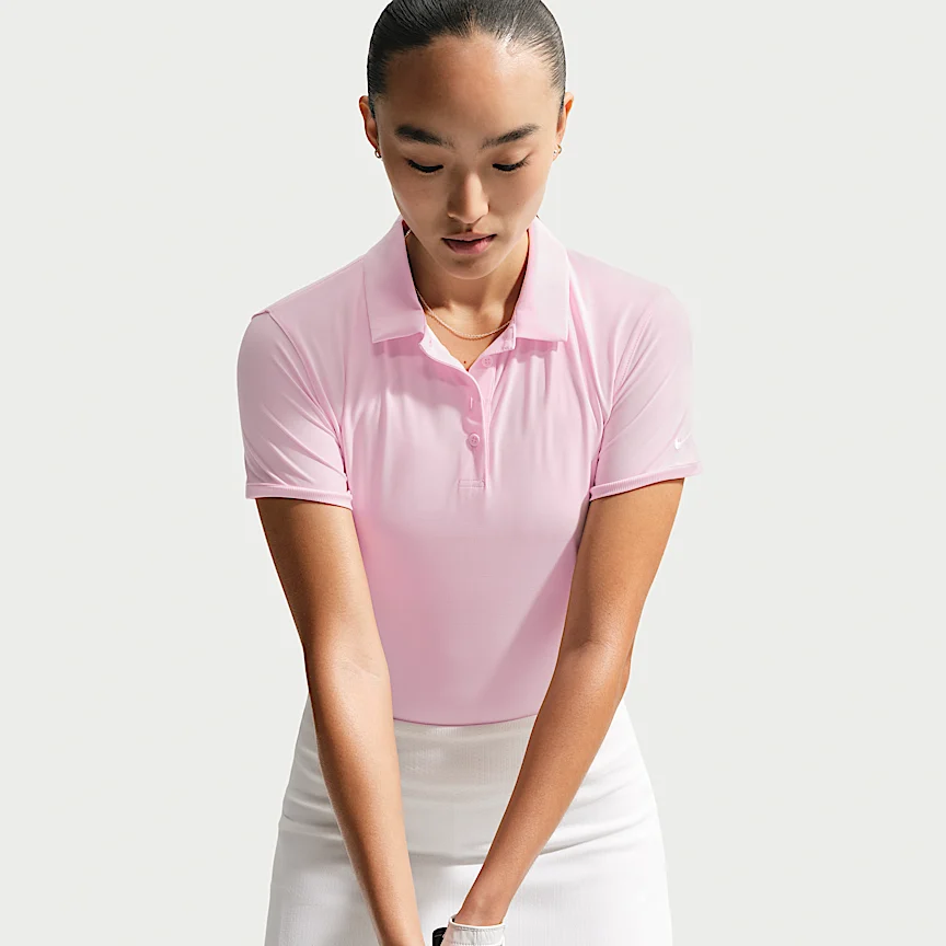 NIKE ビクトリー — ウィメンズ Dri-FIT ショートスリーブ ゴルフポロ
