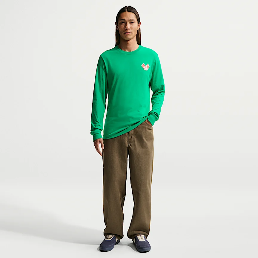 NIKE スポーツウェア — ロングスリーブ Tシャツ - Image 4