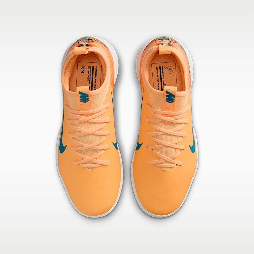 NIKE Junior Mercurial Vapor 16 Academy "Kylian Mbappé" — Junior Indoor Court Low-Cut Soccer Shoes - Image 4