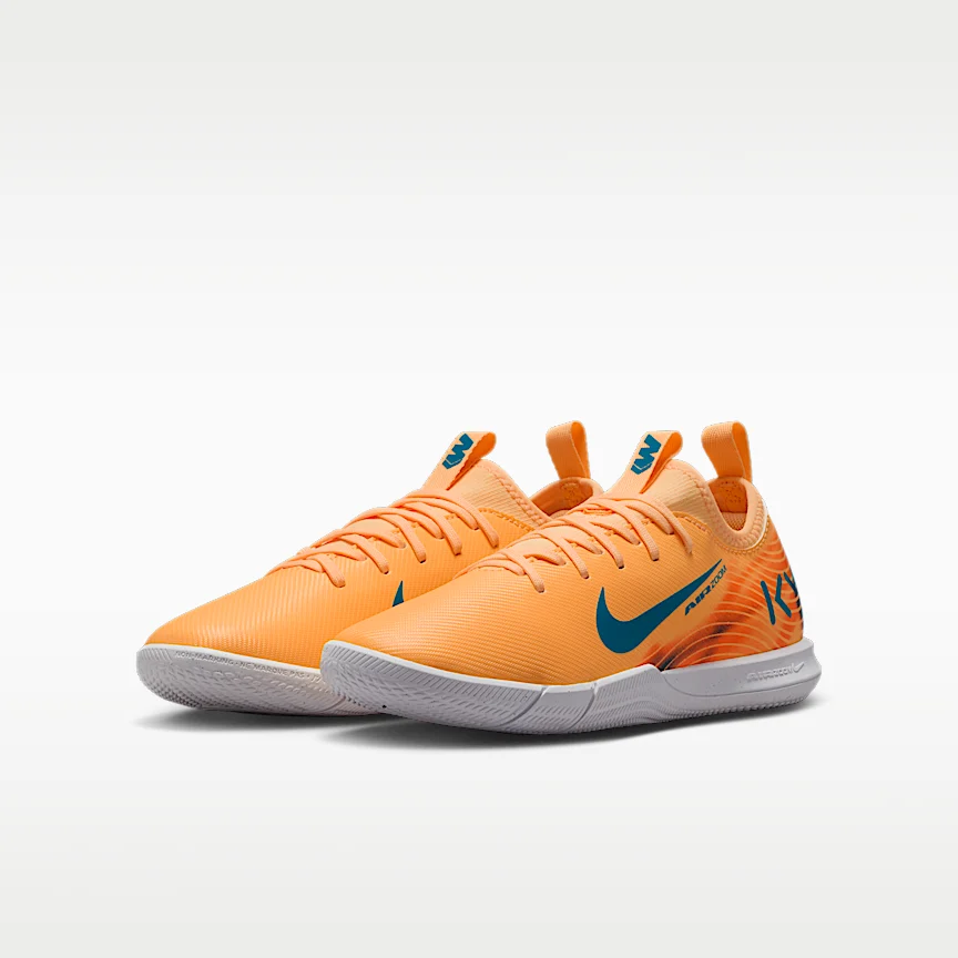 NIKE Junior Mercurial Vapor 16 Academy "Kylian Mbappé" — Junior Indoor Court Low-Cut Soccer Shoes - Image 5