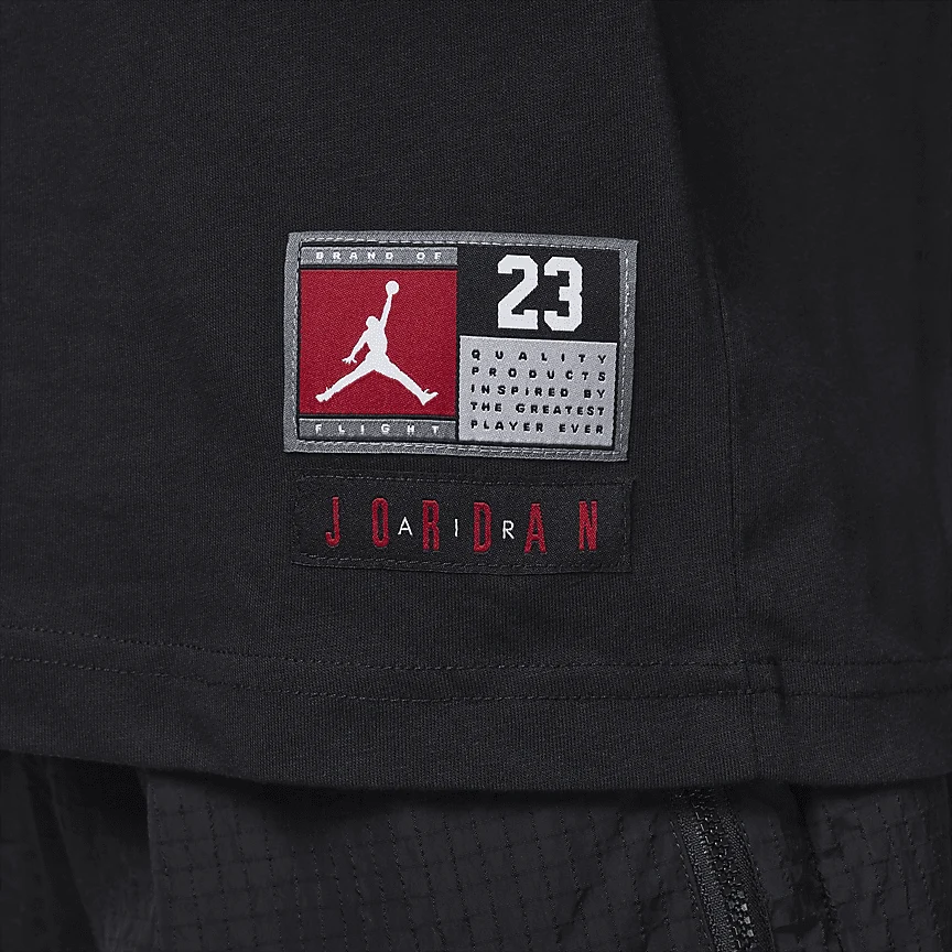 NIKE ジョーダン プラクティス フライト ロングスリーブ Tシャツ — ジュニア Tシャツ - Image 4