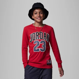 NIKE Jordan Practice Flight Long-Sleeve T-Shirt — Junior T-Shirt