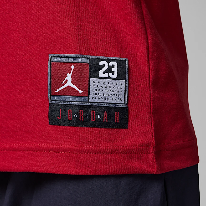 NIKE Jordan Practice Flight Long-Sleeve T-Shirt — Junior T-Shirt - Image 4