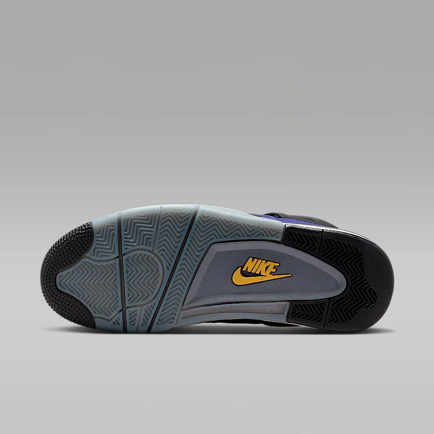 NIKE AirJordan 4 Retro "Imperial Purple" — Men's Shoes - Image 2