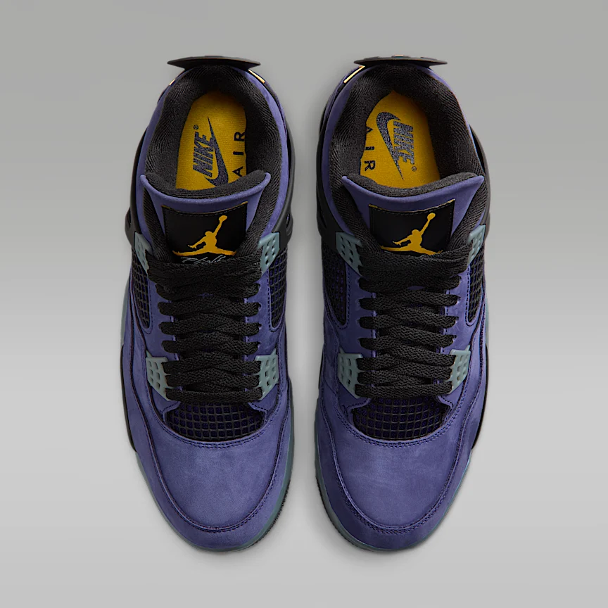 NIKE AirJordan 4 Retro "Imperial Purple" — Men's Shoes - Image 4