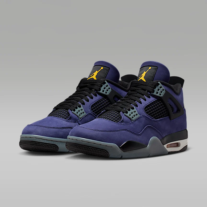 NIKE AirJordan 4 Retro "Imperial Purple" — Men's Shoes - Image 5