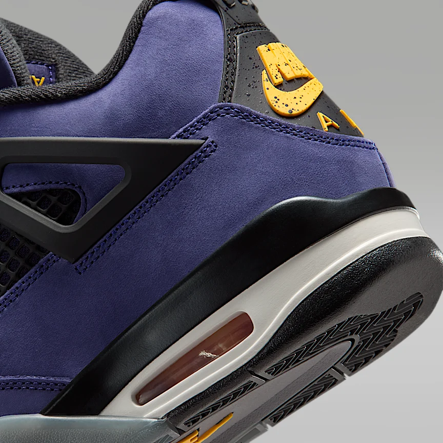 NIKE AirJordan 4 Retro "Imperial Purple" — Men's Shoes - Image 8