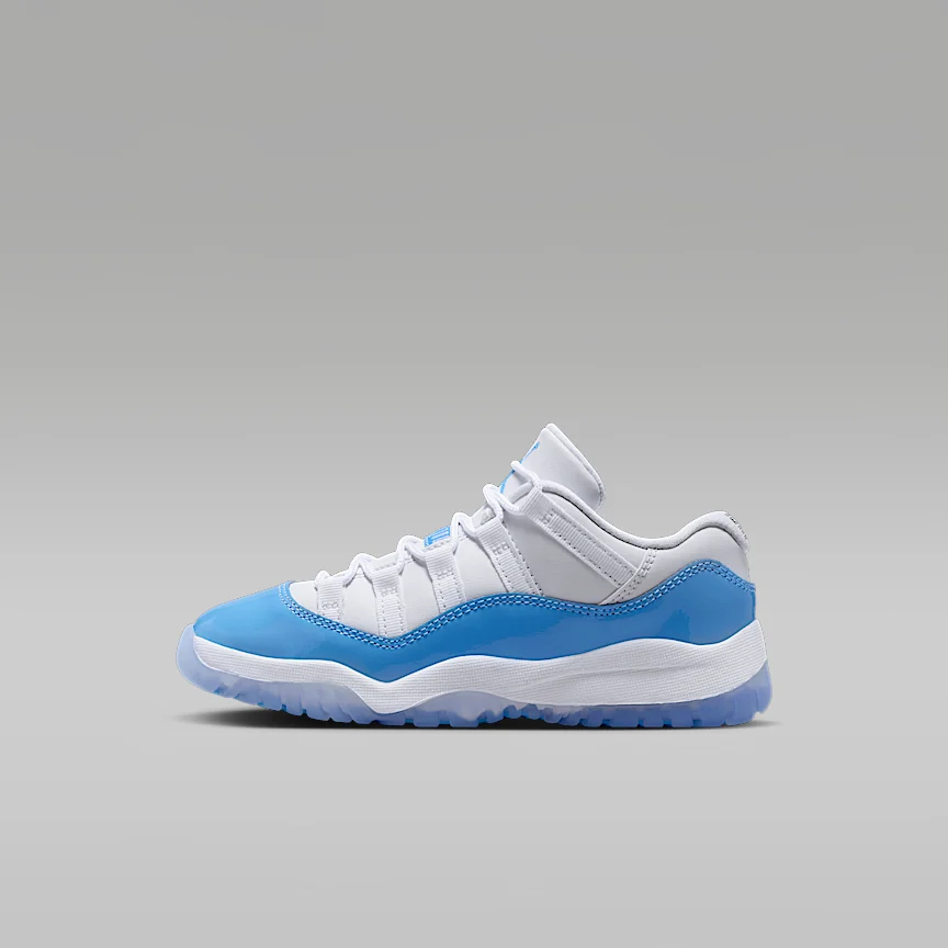 NIKE ジョーダン 11 レトロ LOW "University Blue" — リトルキッズシューズ