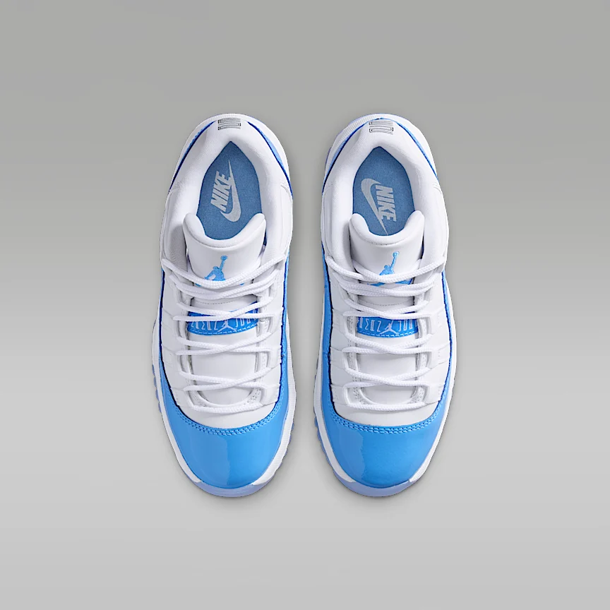 NIKE ジョーダン 11 レトロ LOW "University Blue" — リトルキッズシューズ - Image 4