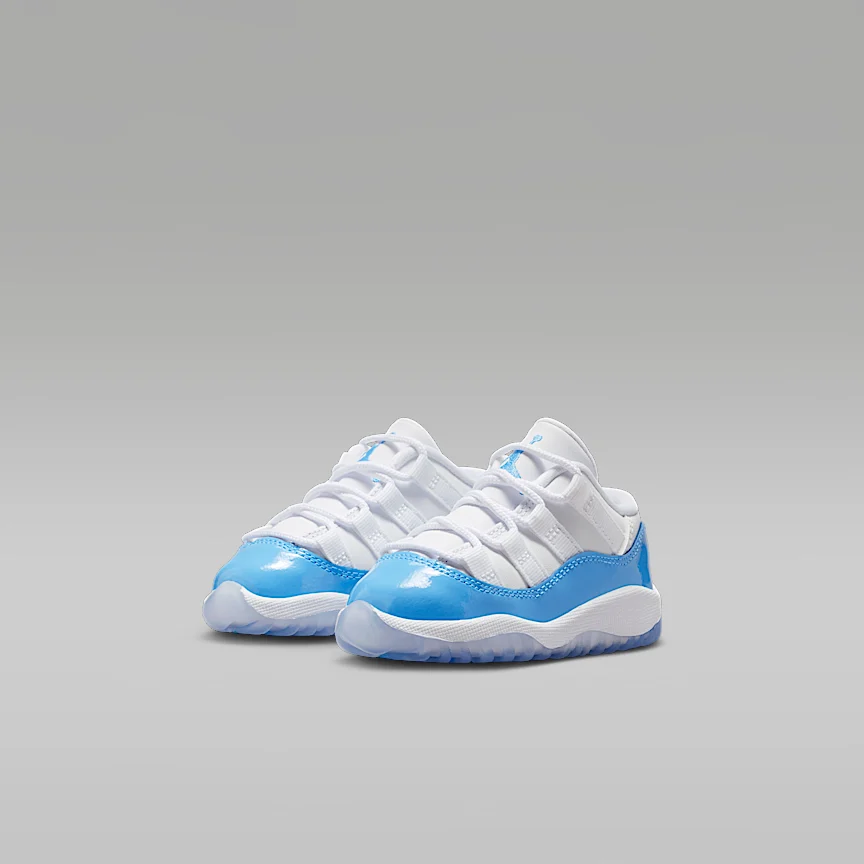 NIKE ジョーダン 11 レトロ LOW "University Blue" — ベビーシューズ - Image 5