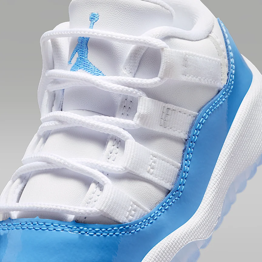 NIKE ジョーダン 11 レトロ LOW "University Blue" — ベビーシューズ - Image 7