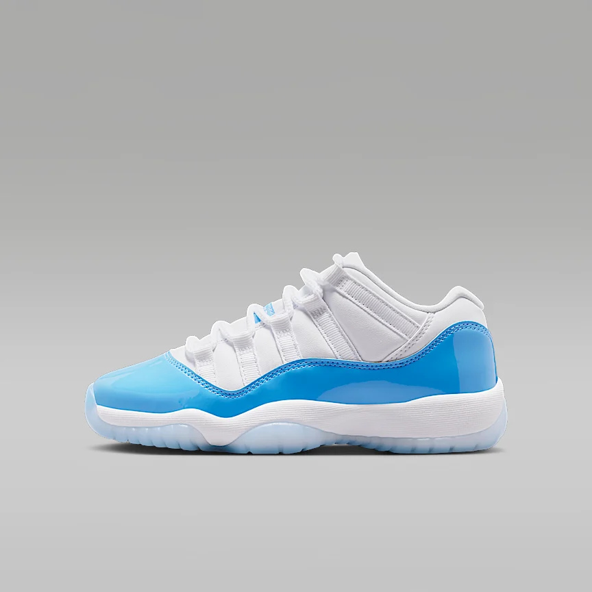 NIKE エア ジョーダン 11 レトロ LOW "University Blue" — ジュニアシューズ