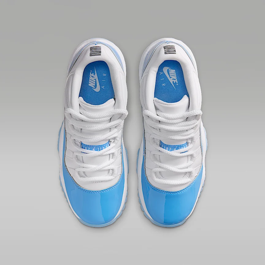 NIKE エア ジョーダン 11 レトロ LOW "University Blue" — ジュニアシューズ - Image 4