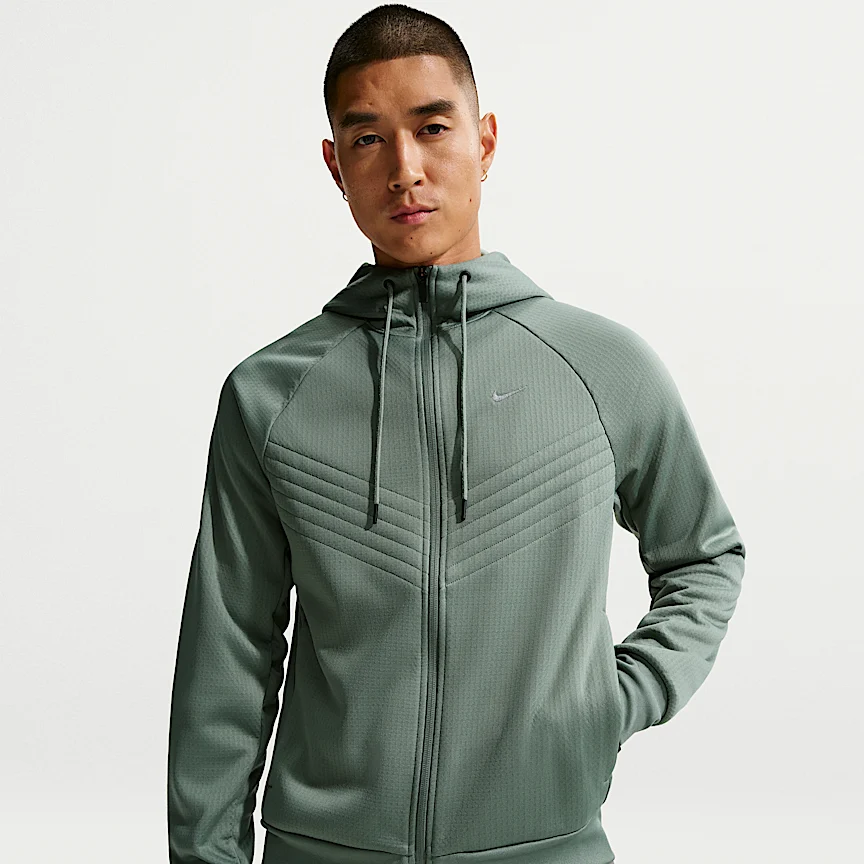 NIKE サーマ スフィア — メンズ Therma-FIT 撥水 ウィンタライズド フルジップ ジャケット
