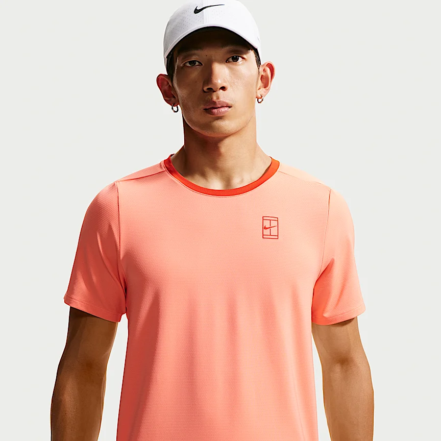 NIKE コート アドバンテージ — メンズ Dri-FIT テニストップ