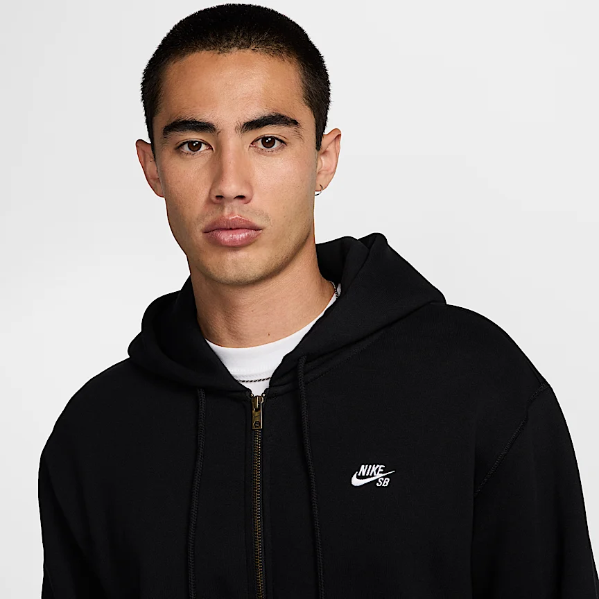 NIKE SB — フルジップ フリース スケートボードパーカー - Image 3