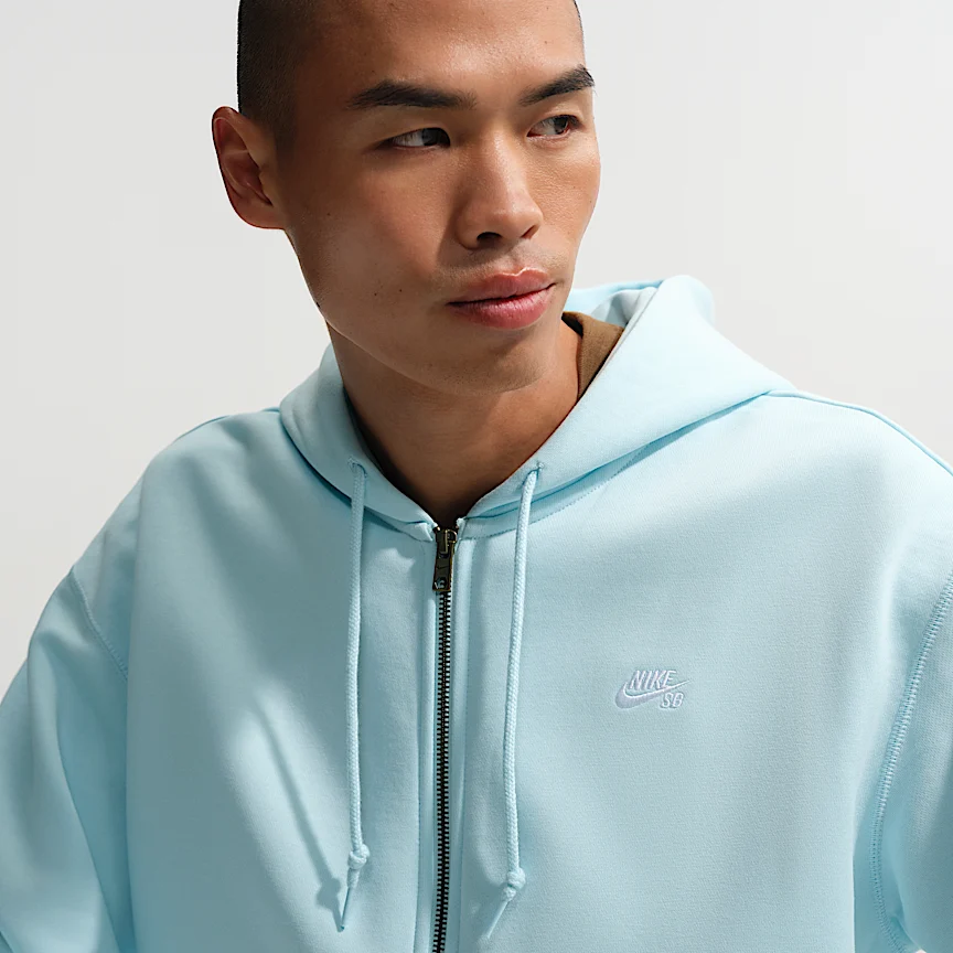NIKE SB — フルジップ フリース スケートボードパーカー - Image 3