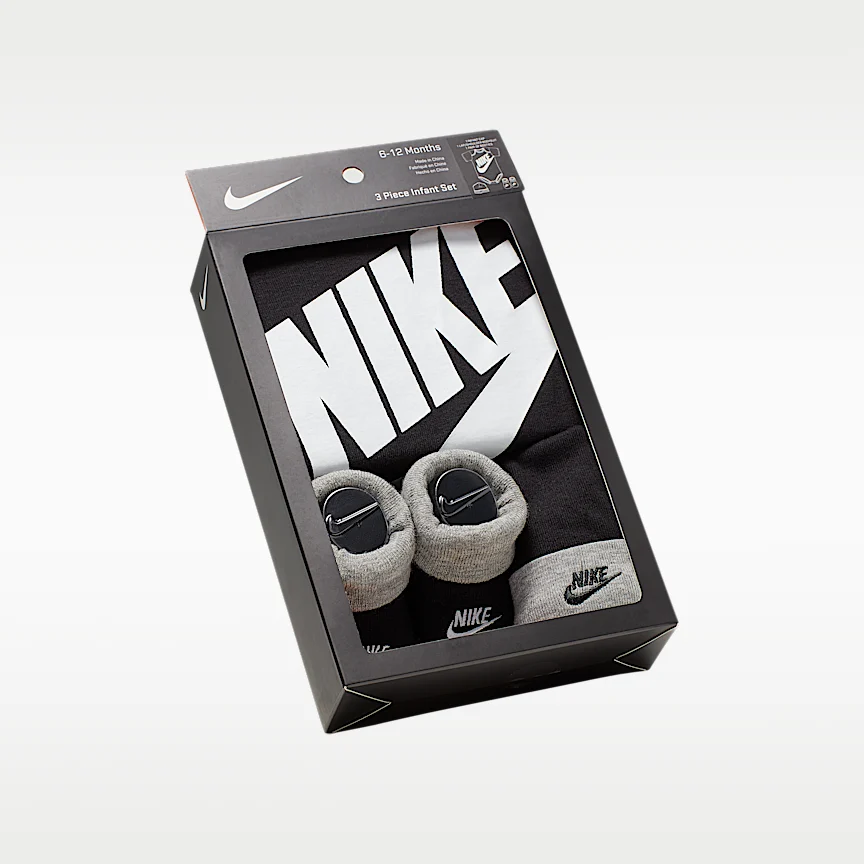 NIKE Nike — ベビー スウッシュ スリーピース ボックス セット - Image 2