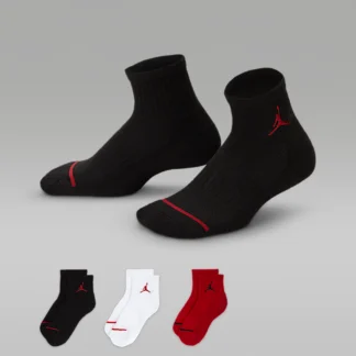 NIKE ジョーダン — キッズ ジャンプマン クォーターレングス ソックス (3足)