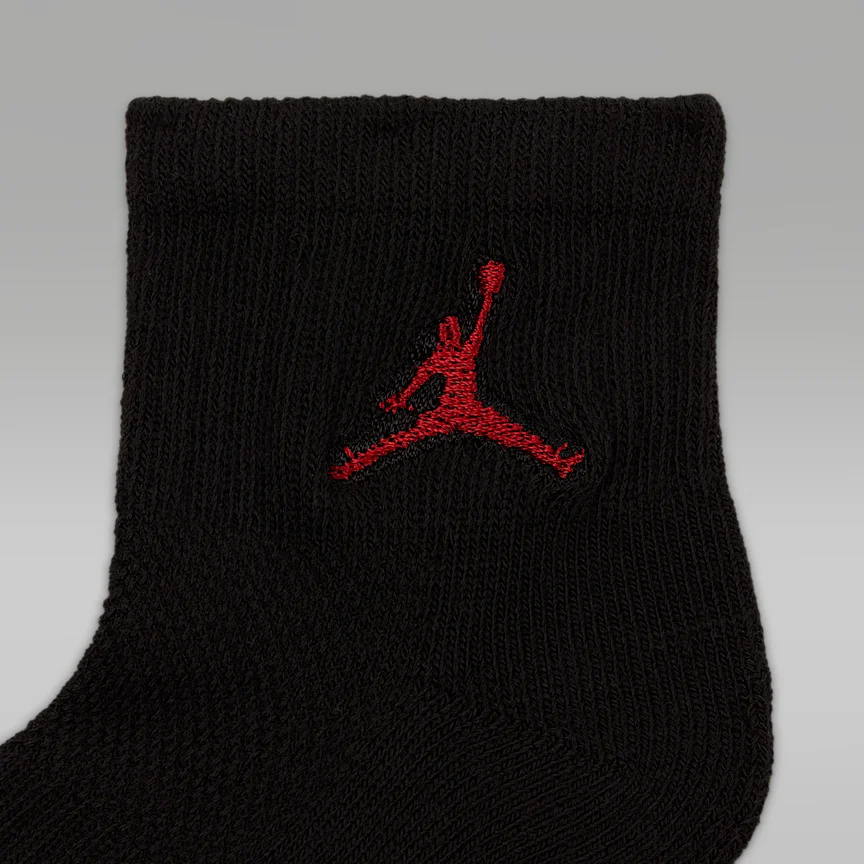 NIKE ジョーダン — キッズ ジャンプマン クォーターレングス ソックス (3足) - Image 4