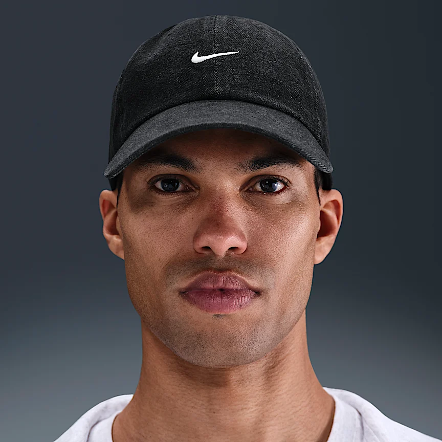 NIKE Club — Unstructured Denim Cap - Image 3