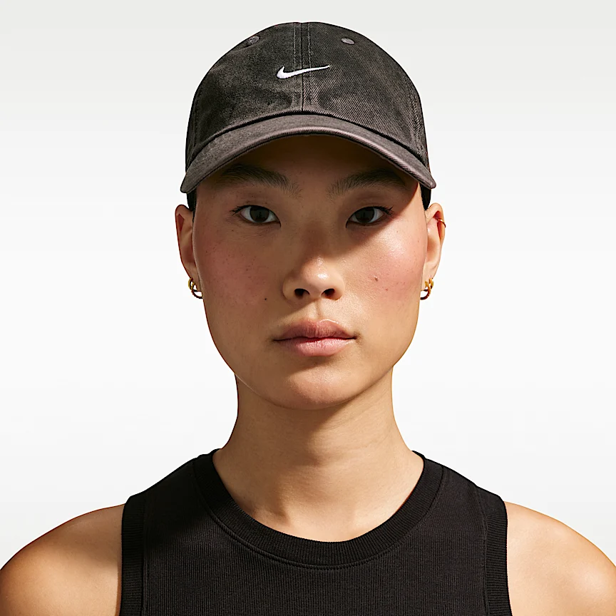 NIKE Club — Unstructured Denim Cap - Image 3