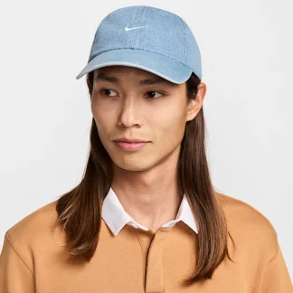 NIKE クラブ — アンストラクチャード デニム キャップ
